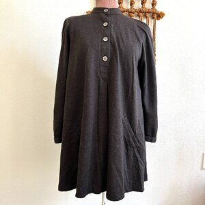 Vintage Geoffrey Beene Trapeze Designer Wool A-line Tent Dress Top Tunic